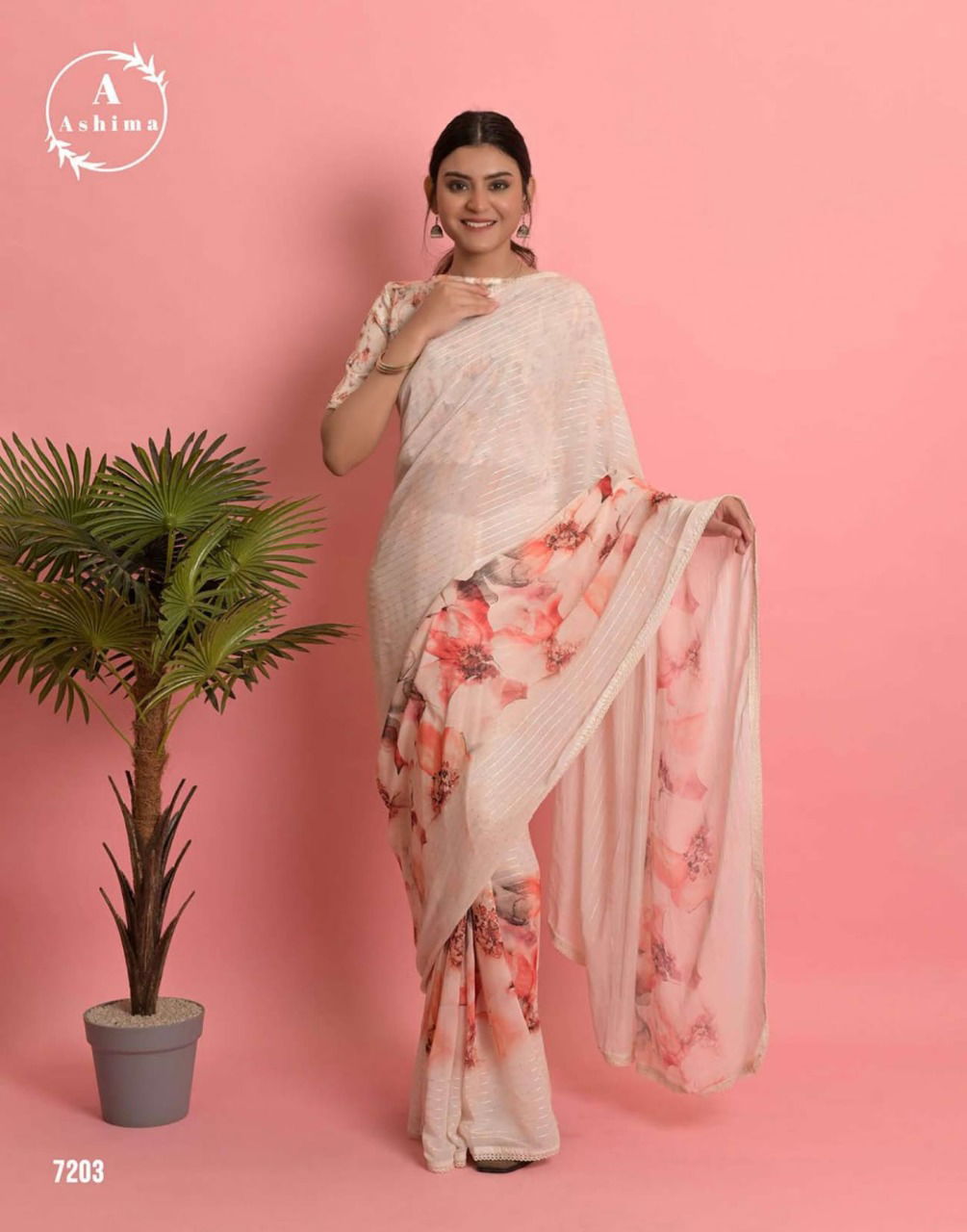 Ashima Rihana Digital Vol 3 Fancy Ethnic Wear Wholesale Printed Sarees Catalog